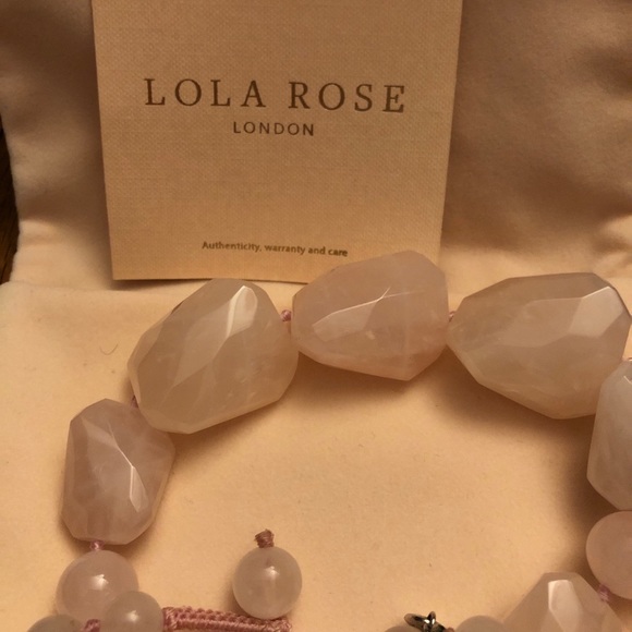 Lola Rose Quartz Necklace - Picture 6 of 6